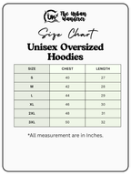 Unisex Solid Oversized Hoodie