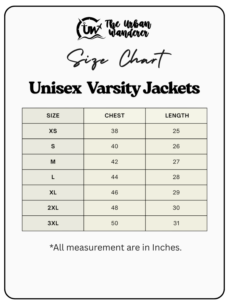 Unisex Solid Varsity Jackets